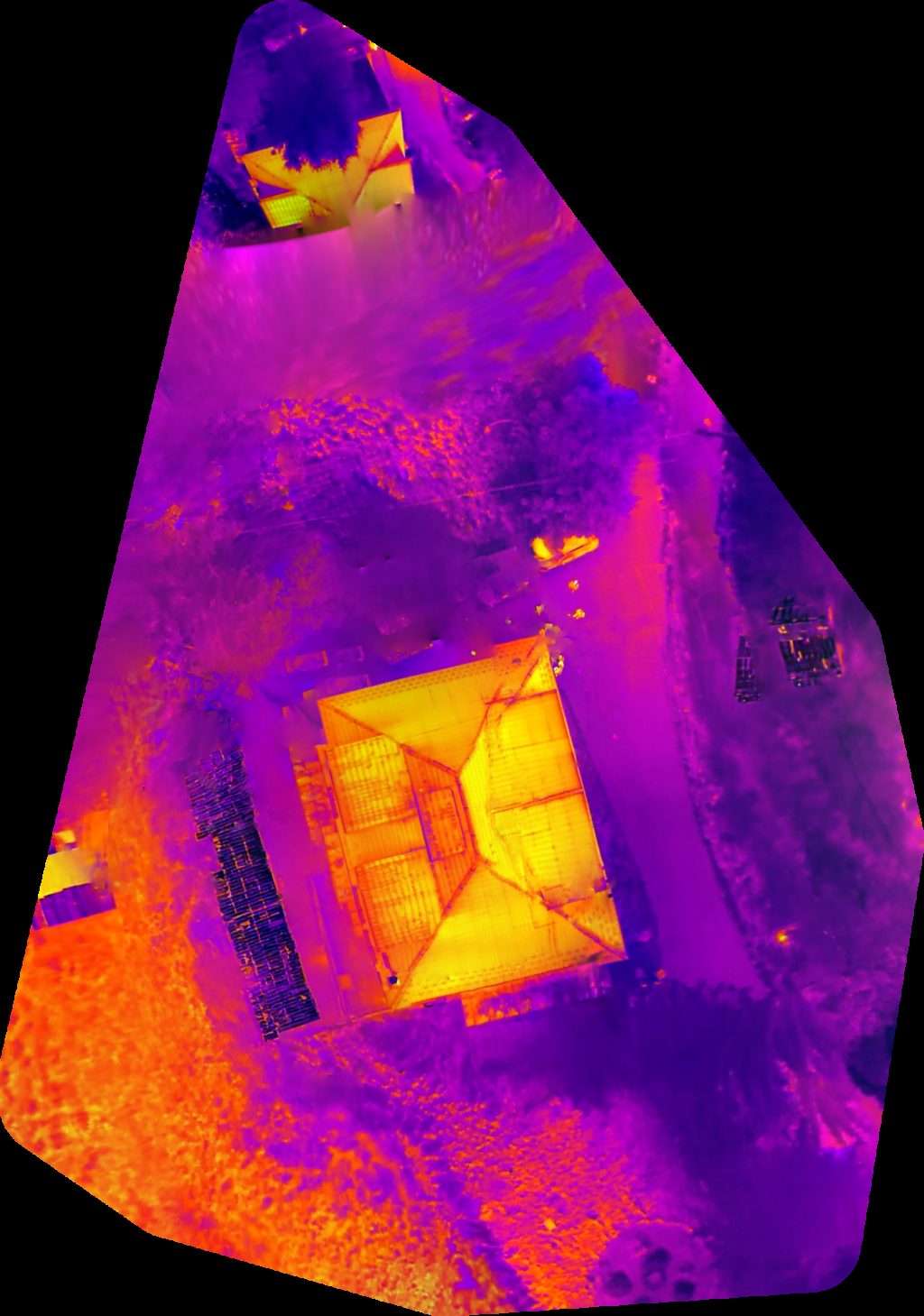Drone map of Za Břehem Škola pro Tvůrce in 65 Aerial drone map in Strážná, Pardubicky Kraj, CZ