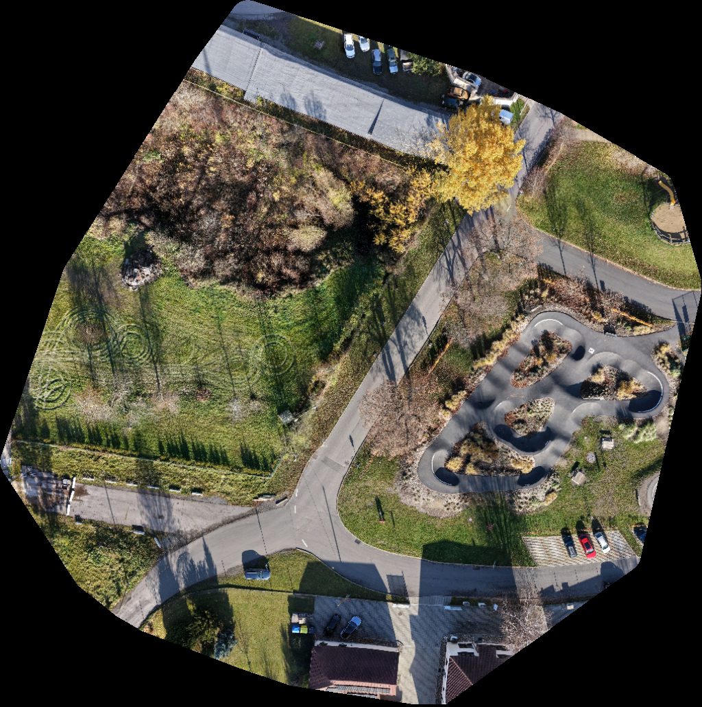 Drone map of Pumptrack Lager und Logistikdienstleistungen in 665 Aerial drone map in Okres Mladá Boleslav, Stredocesky Kraj, CZ