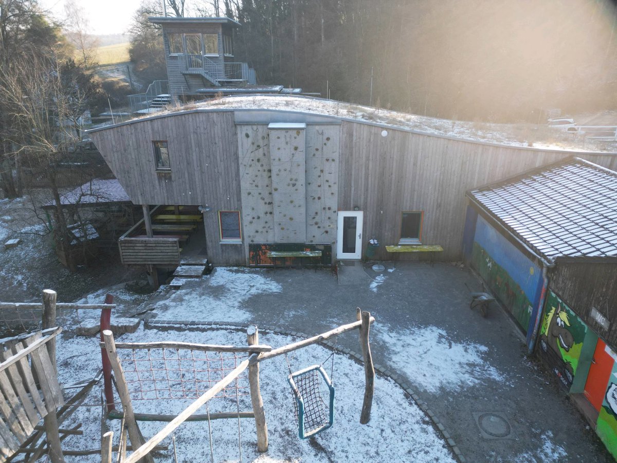 Drone 3d model of AKI Musberg e V Recyclinghof in tsv musberg Aerial drone 3d model in Leinfelden-Echterdingen, Bw, DE