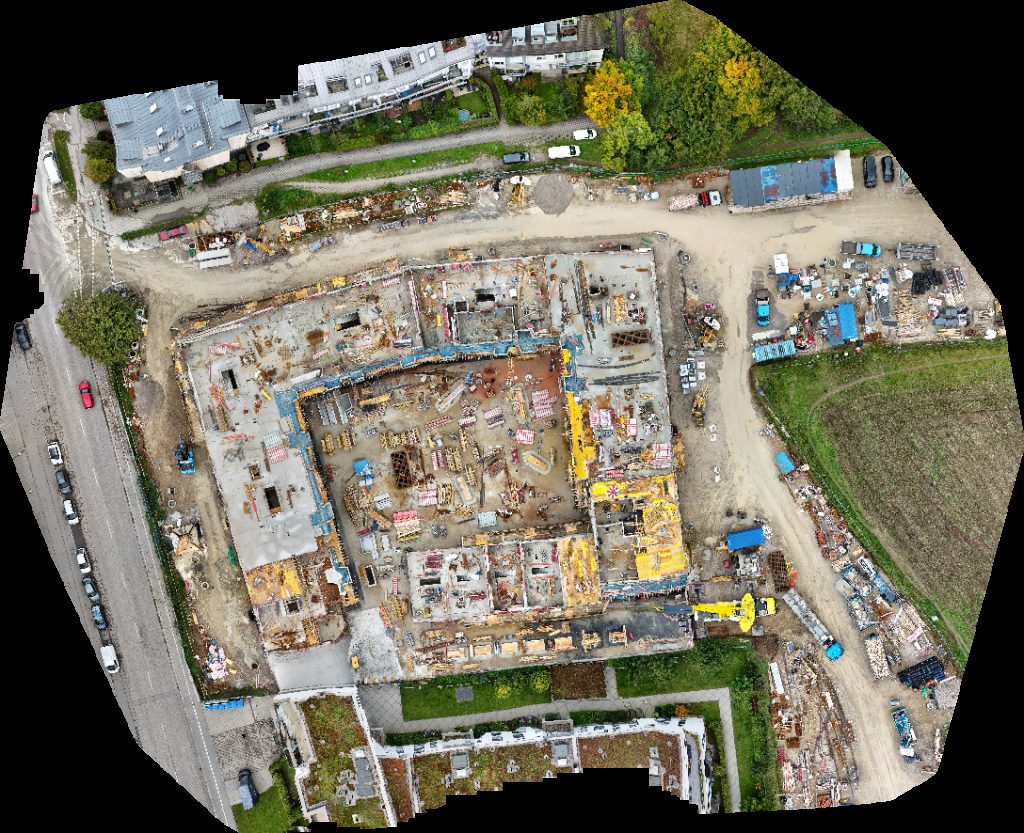 Drone map of Lore Diamonds PATRICIA URBAN DESIGN in Ramersdorf-Perlach Aerial drone map in München, By, DE