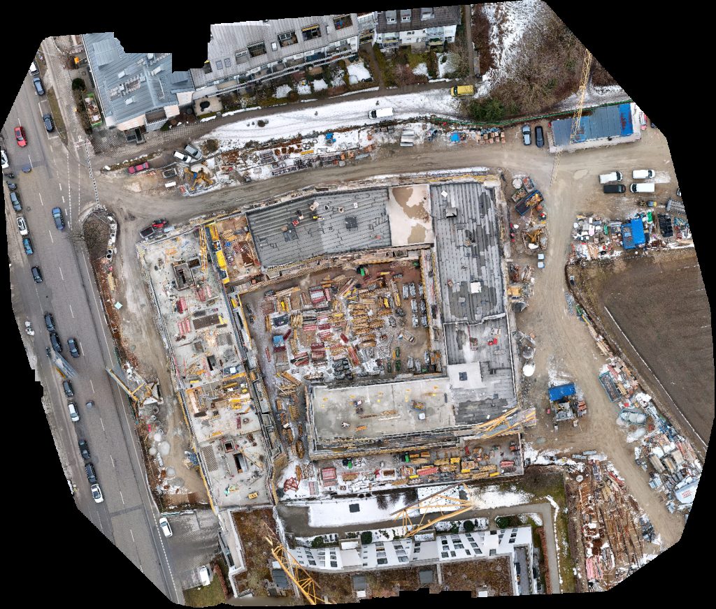 Drone map of Lore Diamonds PATRICIA URBAN DESIGN in Ramersdorf-Perlach Aerial drone map in München, By, DE