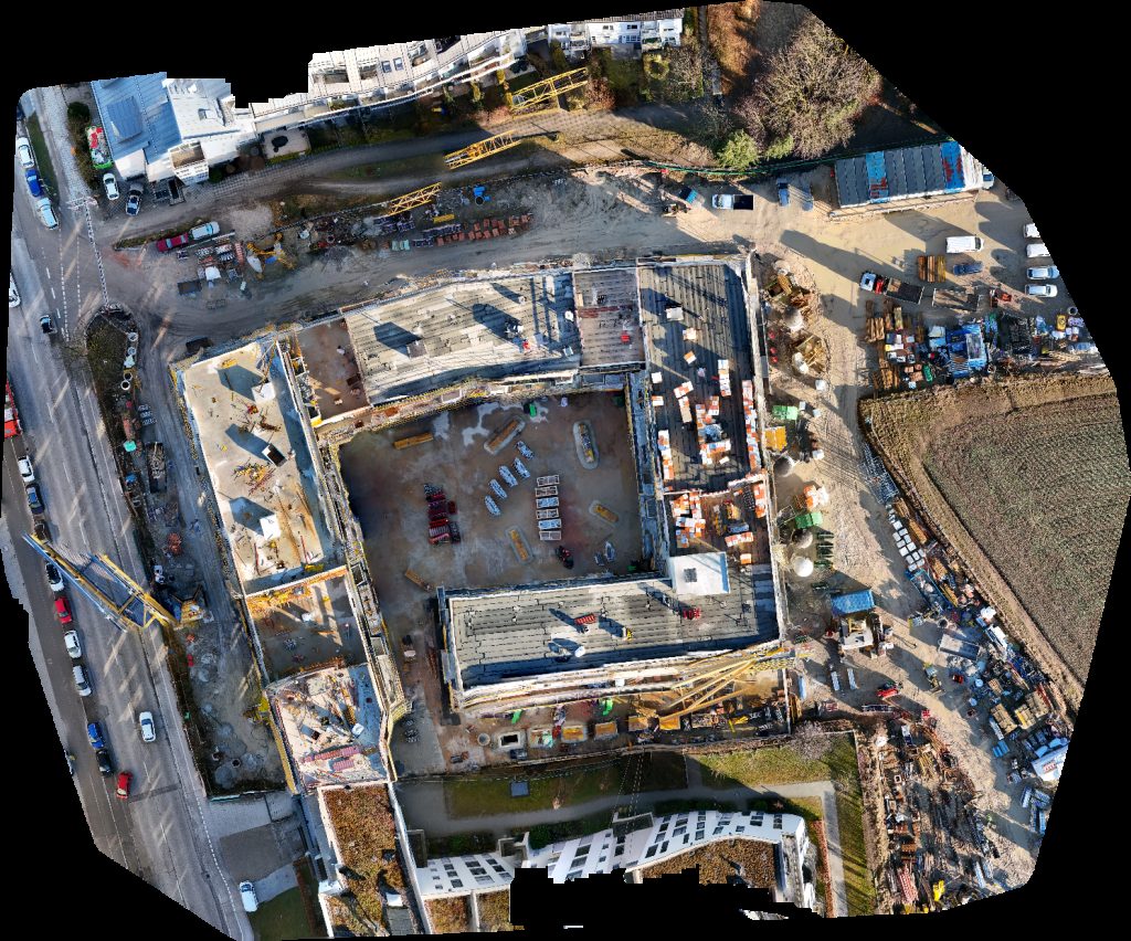 Drone map of Lore Diamonds PATRICIA URBAN DESIGN in Ramersdorf-Perlach Aerial drone map in München, By, DE