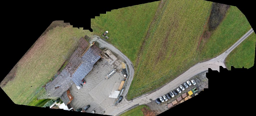 Drone map of Naumann Heinrich GmbH Co KG H Hilberg in haus und schwimmbadtechnik Aerial drone map in Münchhausen, He, DE