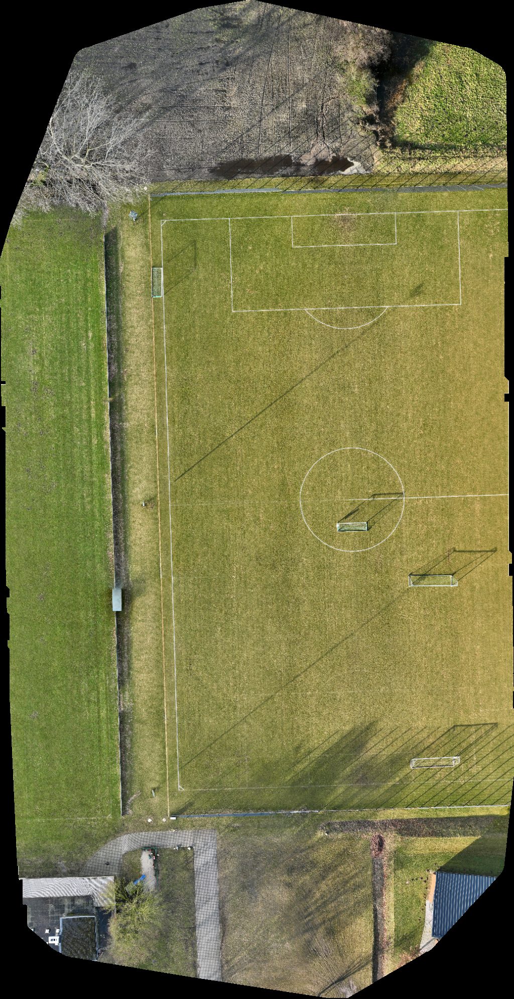 Drone map of Sportplatz Feuerwehrhaus Neubau in westerholz scheeßel kindergarten Aerial drone map in Scheeßel, Nds, DE