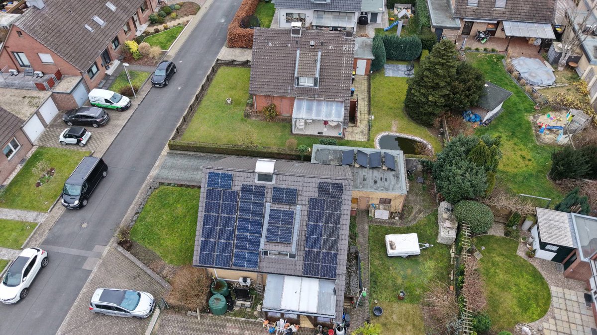 Drone 3d model of Martina Michels Hetjens Spielplatz Ringstraße in Walbeck Aerial drone 3d model in Geldern, Nrw, DE