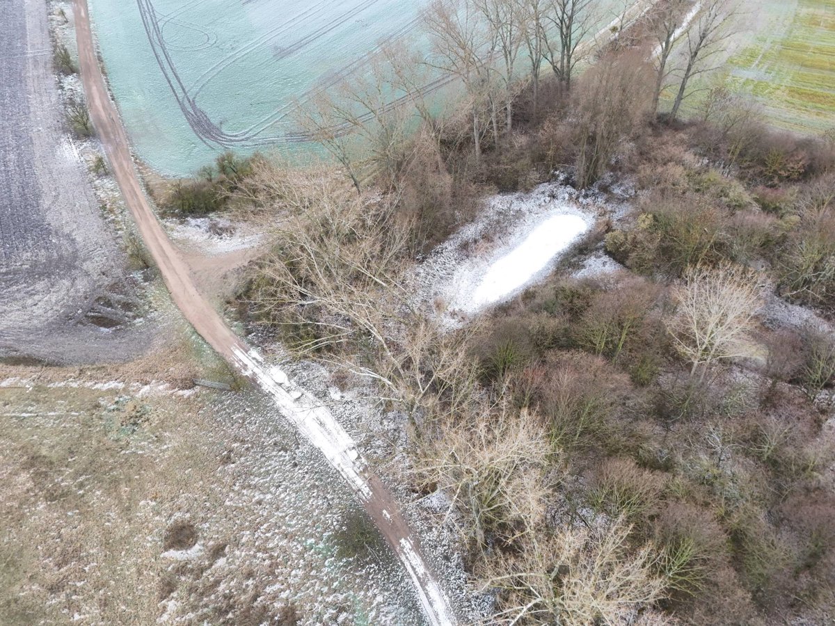 Drone 3d model of Umweltdienst Sömmerda GmbH REMONDIS Co KG Niederlassung Aerial drone 3d model in Sprötau, Th, DE