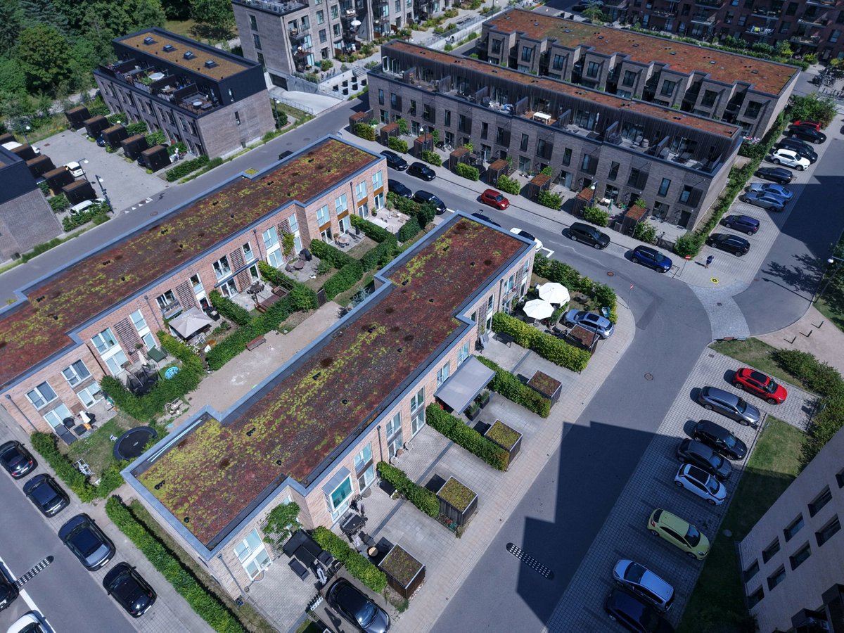 Thumbnail preview for 3D Drone Model of Enblidstart Corporate Relations in Rødovre, Region, Denmark
