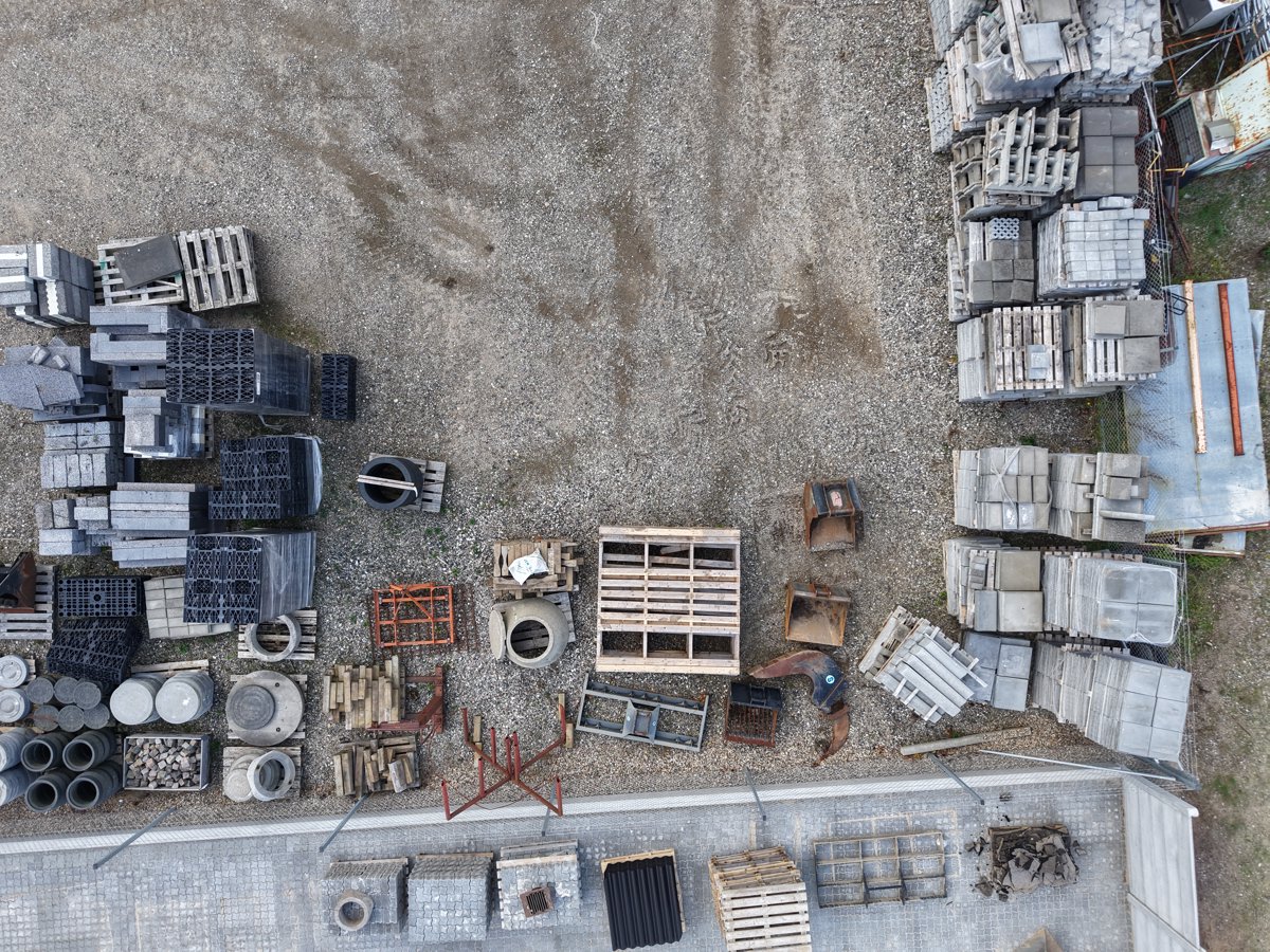 Drone 3d model of Shj Teknik Karlskov Build Ltd Aerial drone 3d model in Tørring, Region, DK