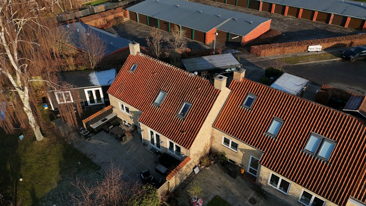 Drone 3d model of Stouenbjerg Holding ApS Egido IVS in a s Aerial drone 3d model in Virum, Region, DK