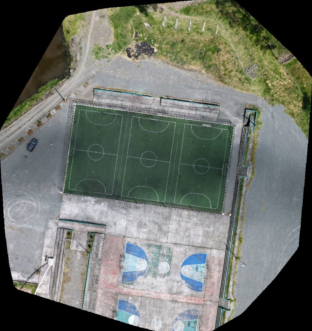 Drone map of Laguna Aerial drone map in Las Cochas, Bolivar, EC