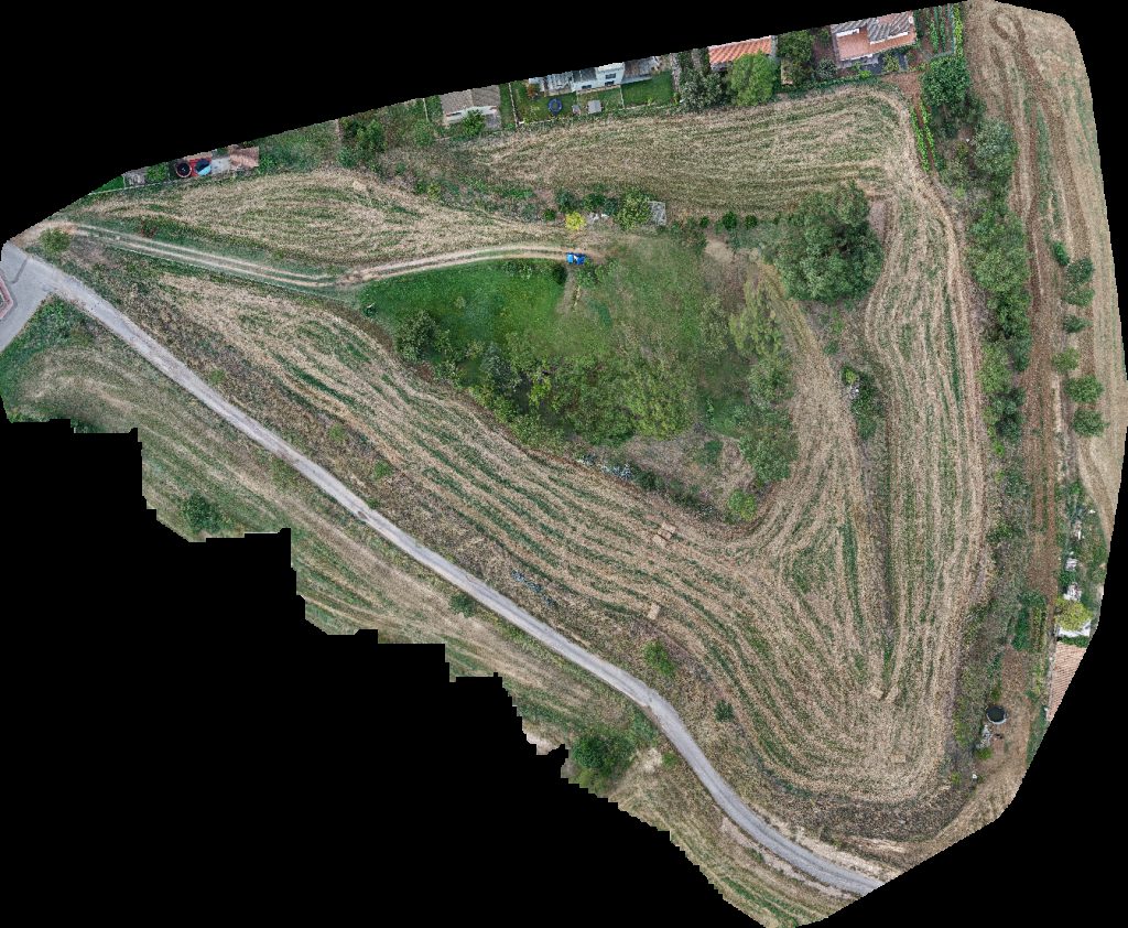 Drone map of Servei Educatiu del Solsonès Institut Francesc Ribalta in del solsonès Aerial drone map in Solsona, Ct, ES