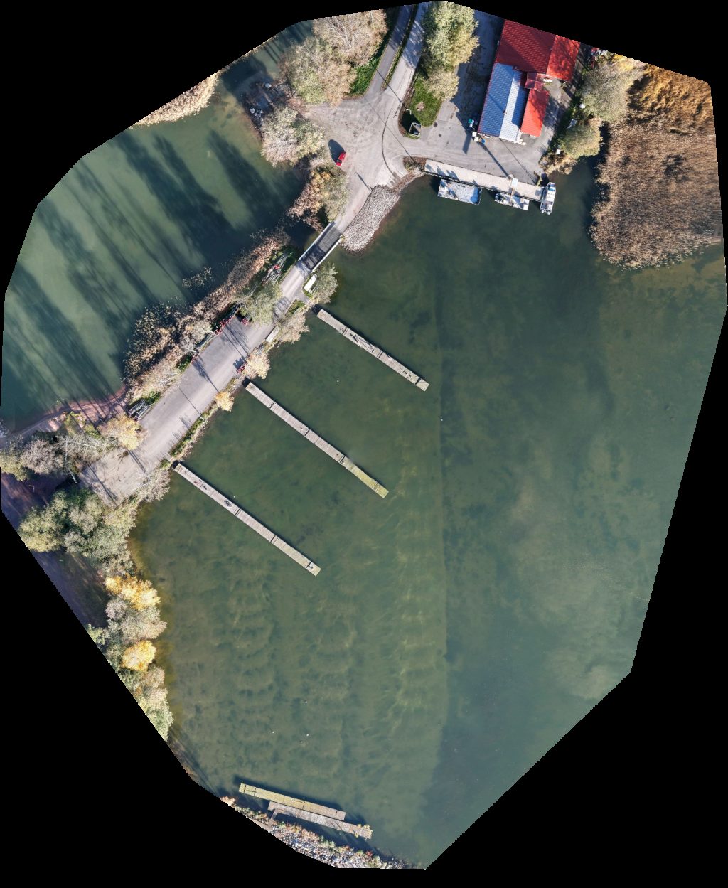 Drone map of Katismaan kesäteatteri saari Aerial drone map in Säkylä, Satakunta, FI