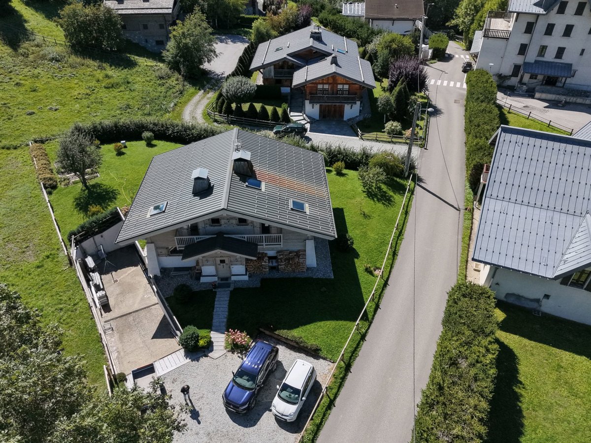 Thumbnail preview for 3D Drone Model of C A S Caisse Centrale D Activité Sociale Zannier Le Chalet in Megève, Auvergne-Rhône-Alpes, France