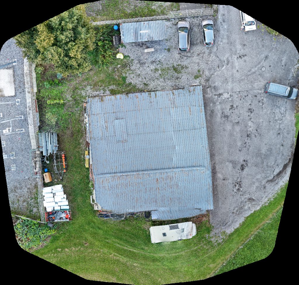 Drone map of Poste électrique de Chalune Immobilier Aerial drone map in Taninges, Auvergne Rhone Alpes, FR