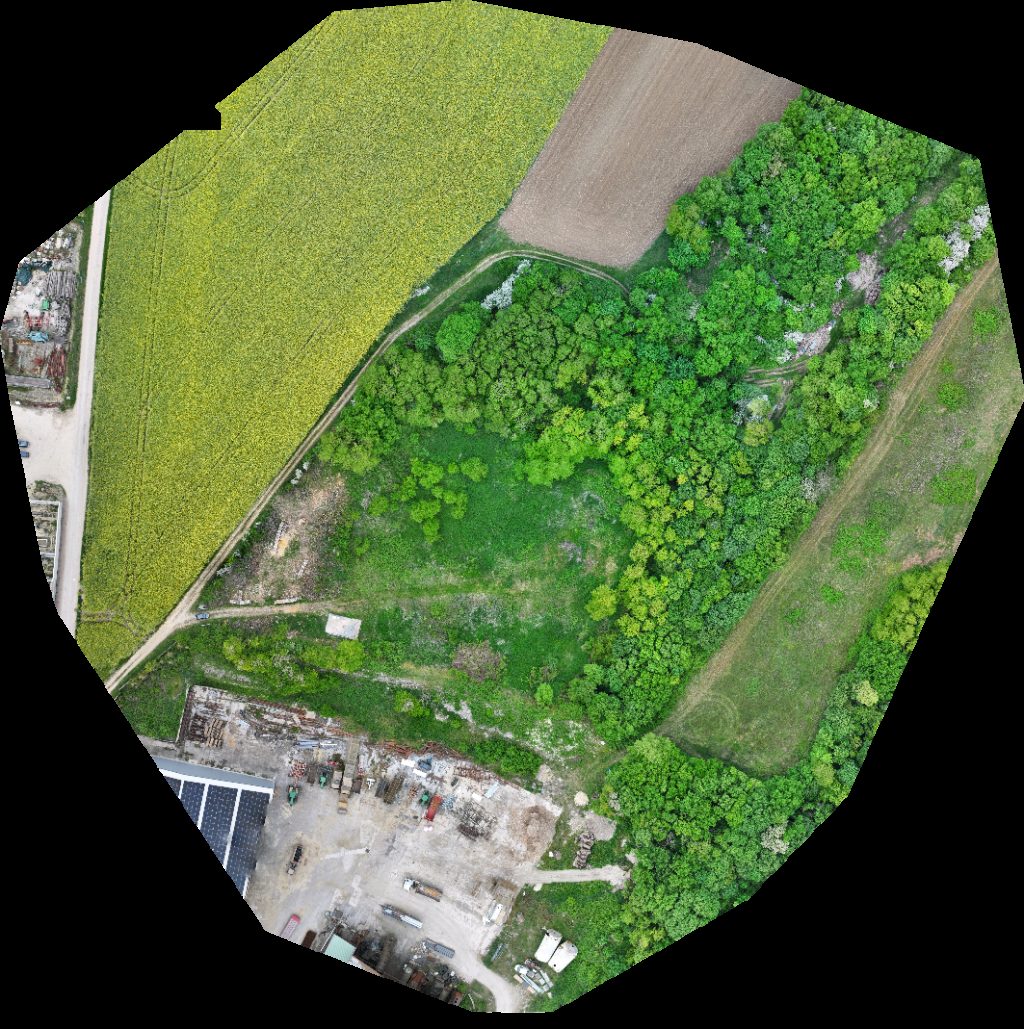 Drone map of ETS raffiot SARL Pia Produit issu de l agricole in Lieu di les essart Aerial drone map in Bourberain, Bourgogne Franche Comte, FR