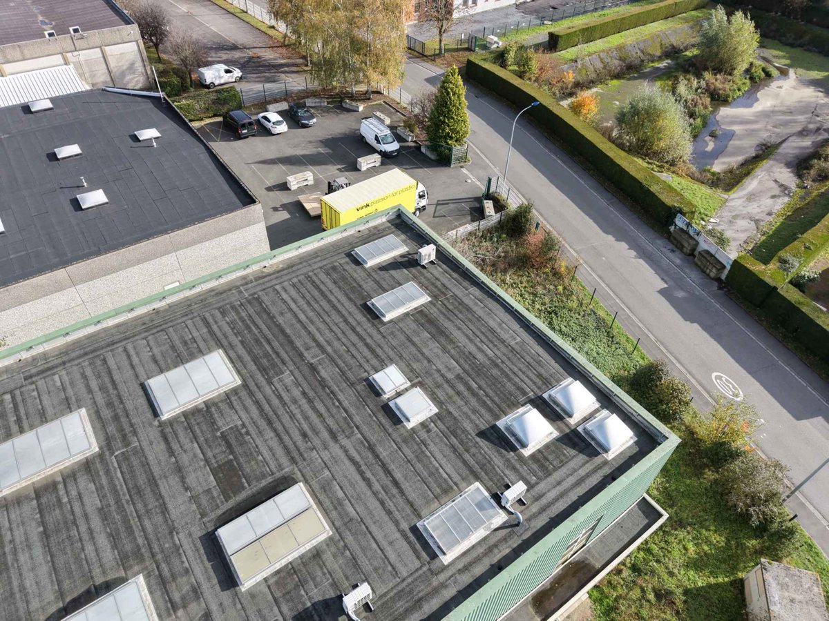 Drone 3d model of Hexactus Soliplast Sarl Aerial drone 3d model in Pérenchies, Hauts De France, FR