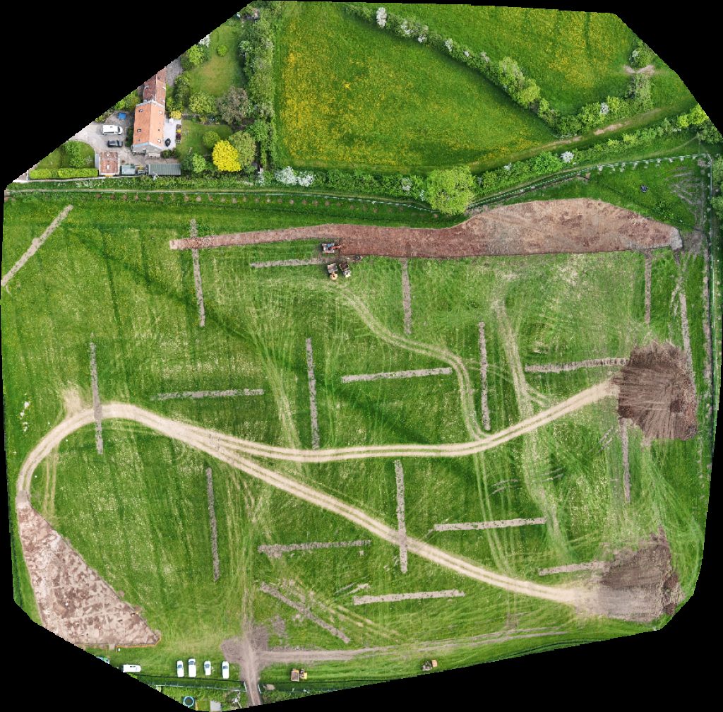 Drone map of Potters View Jacky Badenhorst Photography Aerial drone map in Congresbury, England, GB