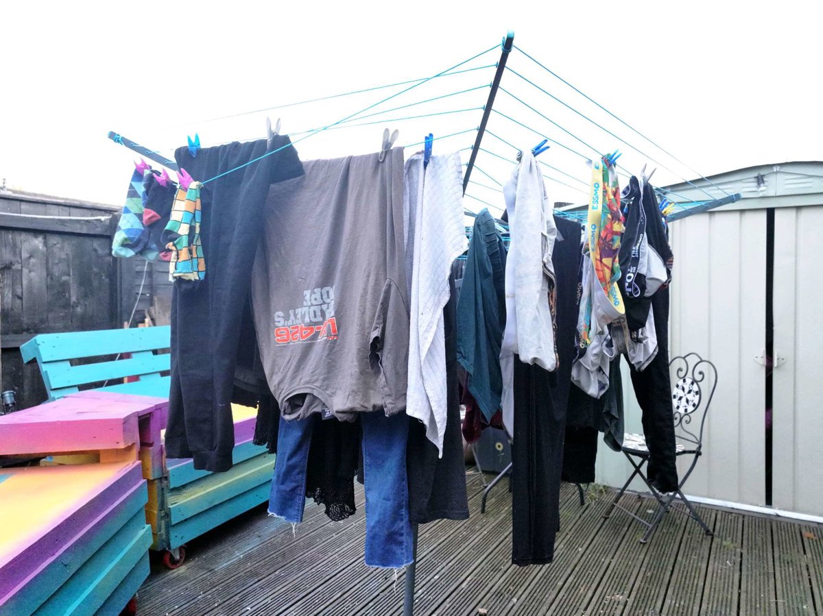 Drone 3d model of Outstanding Cleaning Domestics Windsor Court in berwick road Aerial drone 3d model in Darlington, England, GB