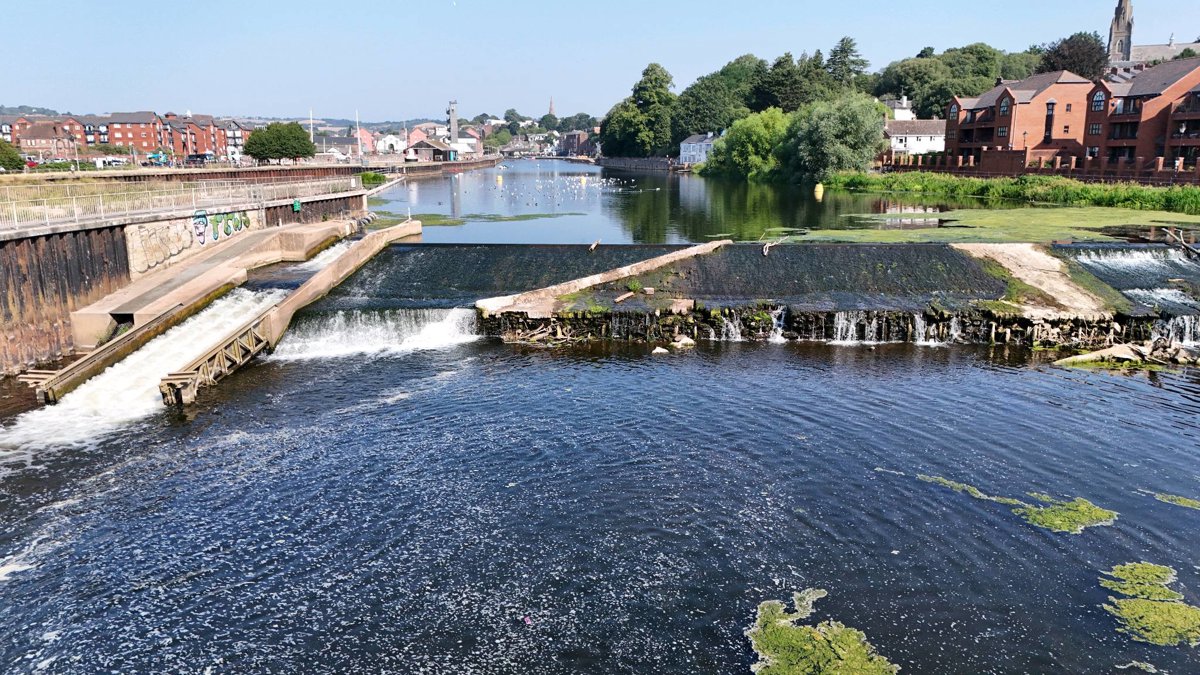 Thumbnail preview for 3D Drone Model of Trews Weir Memorial Park S E Clevely in Devon, England, United Kingdom