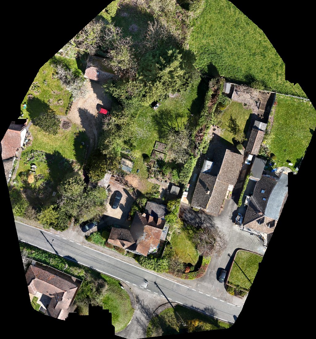 Drone map of whatIF Consulting Dr Sandra Boccard Binet in The Crispin Aerial drone map in Harwell, England, GB