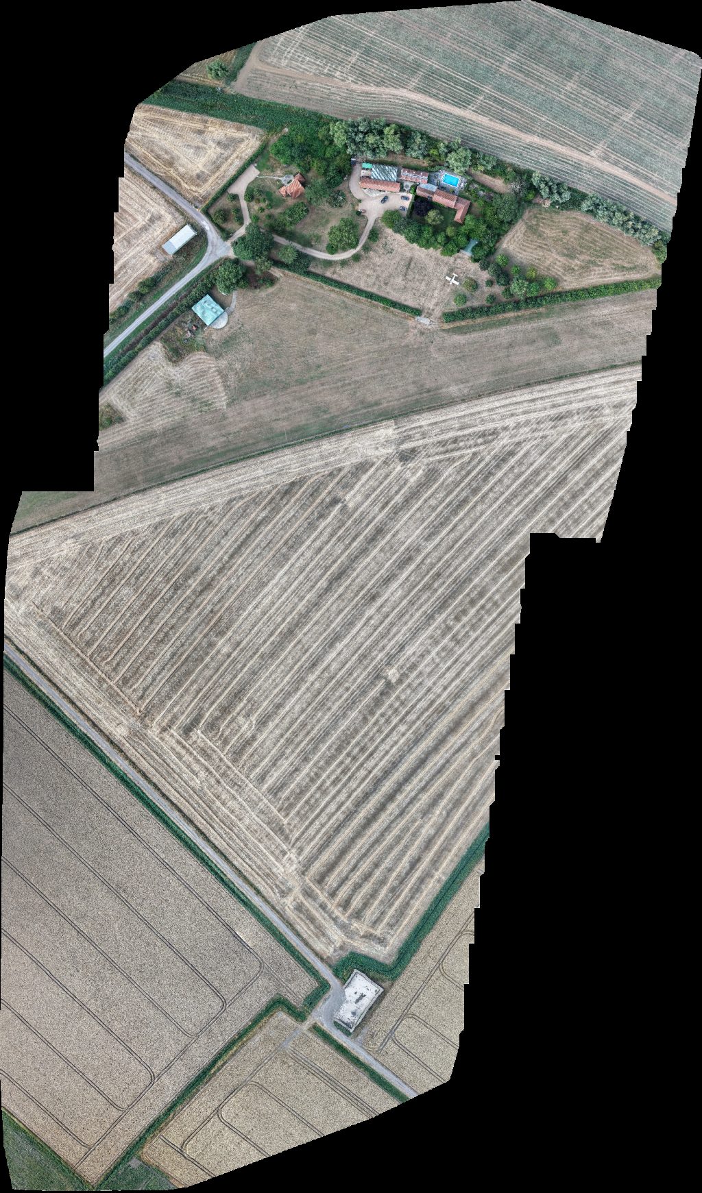 Thumbnail preview for Drone Map of Orchard Cottages Bewick Cottage Charming Cosy Country Holiday Home in Littleport, England, United Kingdom