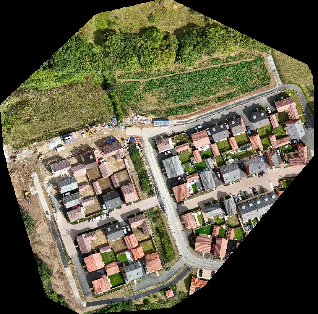 Drone map of M R Cooling Ltd Jungle Culture in windmill avenue Aerial drone map in Norfolk, England, GB