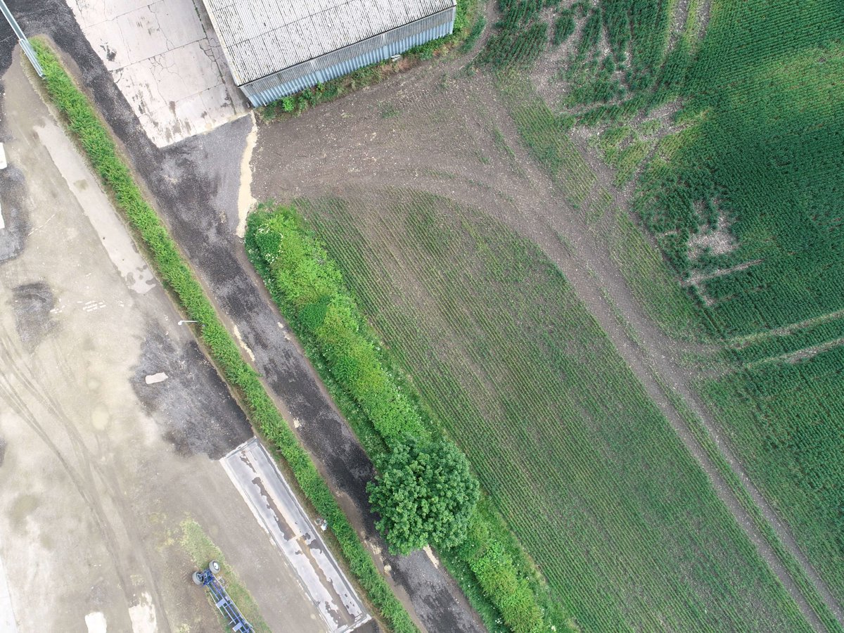 Drone 3d model of Flawborough Equine Lane End Cottage in manor farm Aerial drone 3d model in Nottinghamshire, England, GB