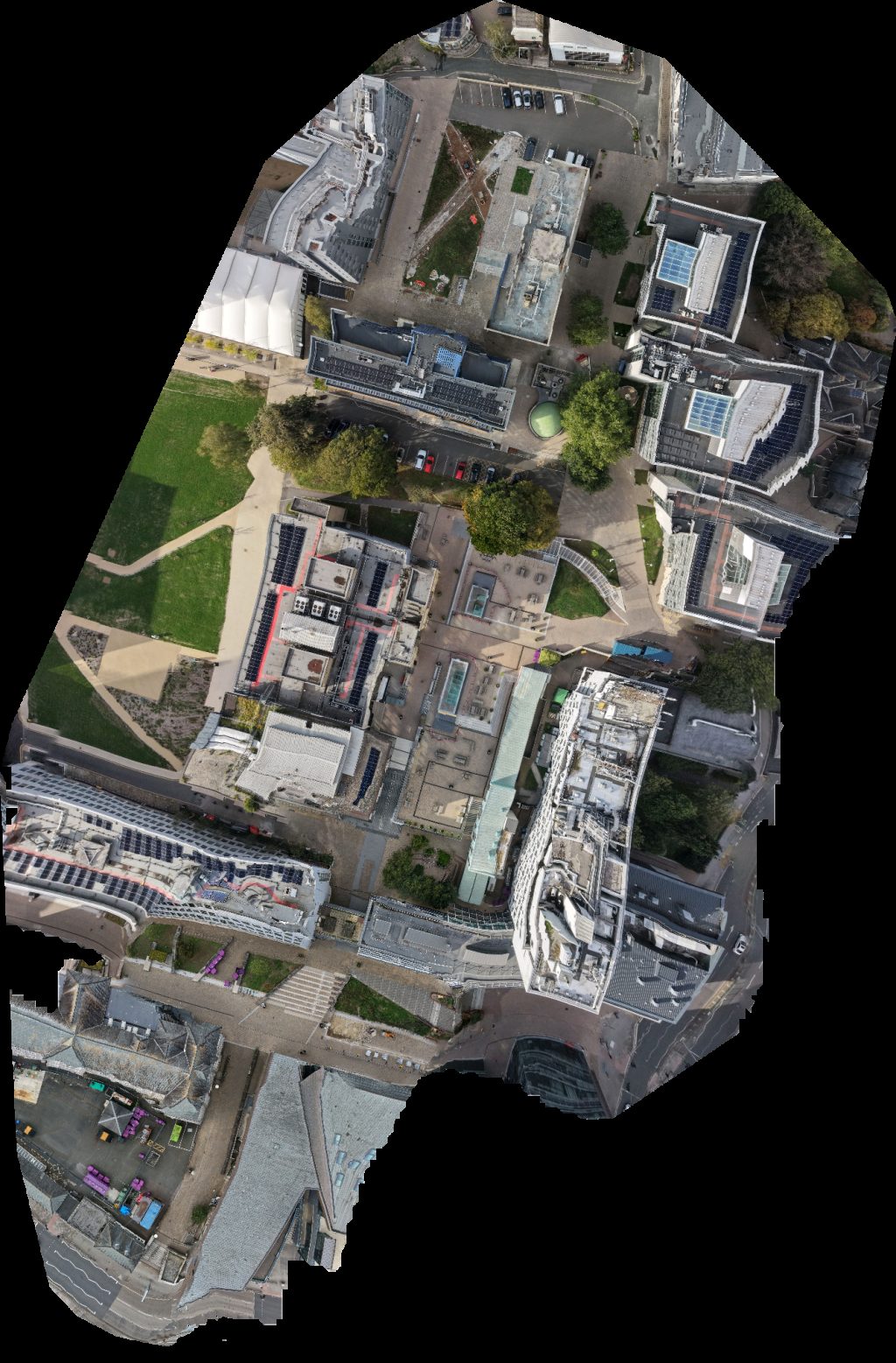 Thumbnail preview for Drone Map of The Library Café Upsu Shop in Plymouth, England, United Kingdom