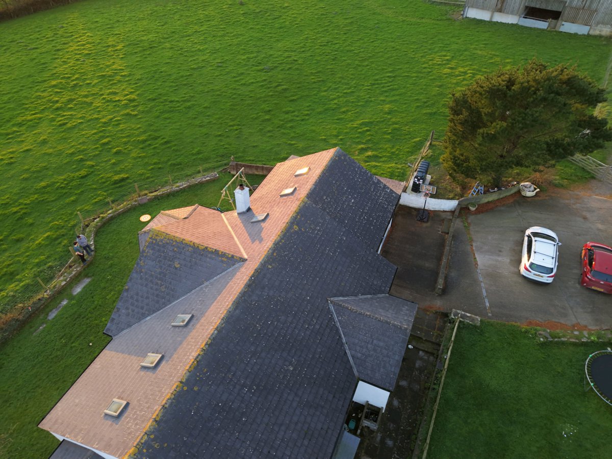 Drone 3d model of Treswarrow Kennels and Cattery Apple Tree Shepherd s Huts in trelights junction Aerial drone 3d model in Trelights, England, GB