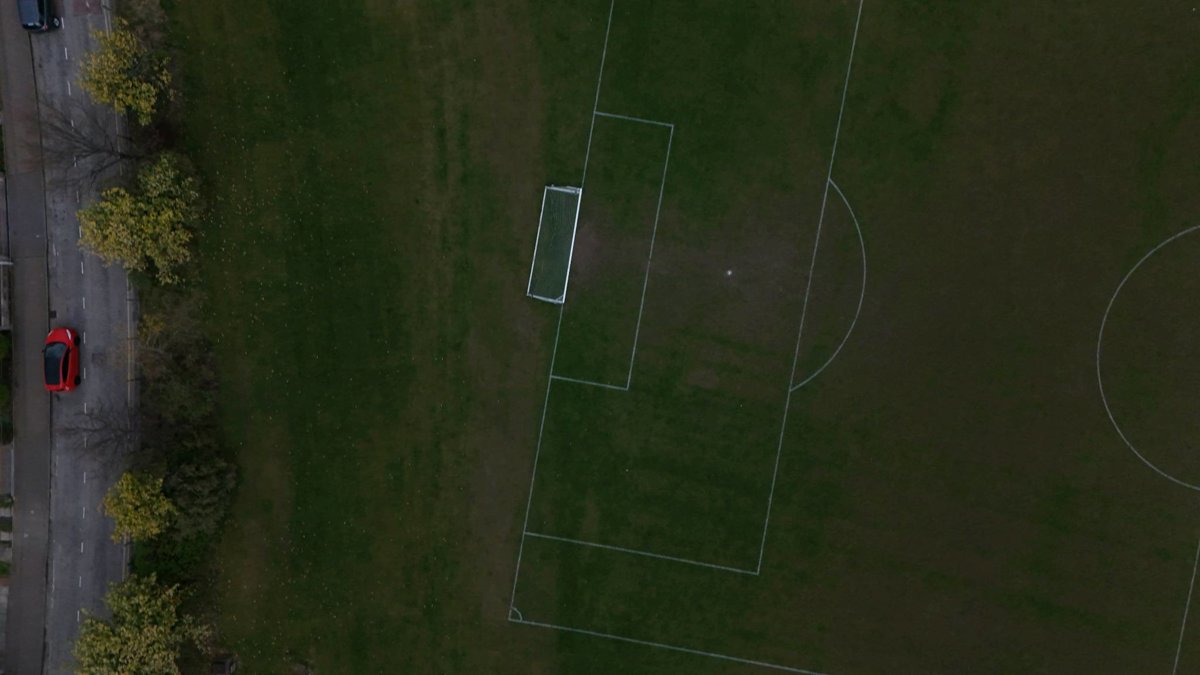 Drone 3d model of Kaimhill Football Ground Space couriers Ltd in headland court Aerial drone 3d model in Aberdeen City, Scotland, GB