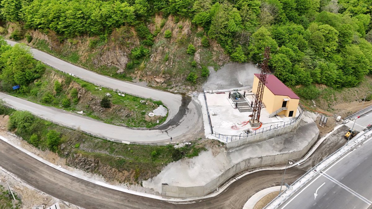 Drone 3d model of რესტორანი Honey Farm Aerial drone 3d model in Khashuri Municipality, Imereti, GE