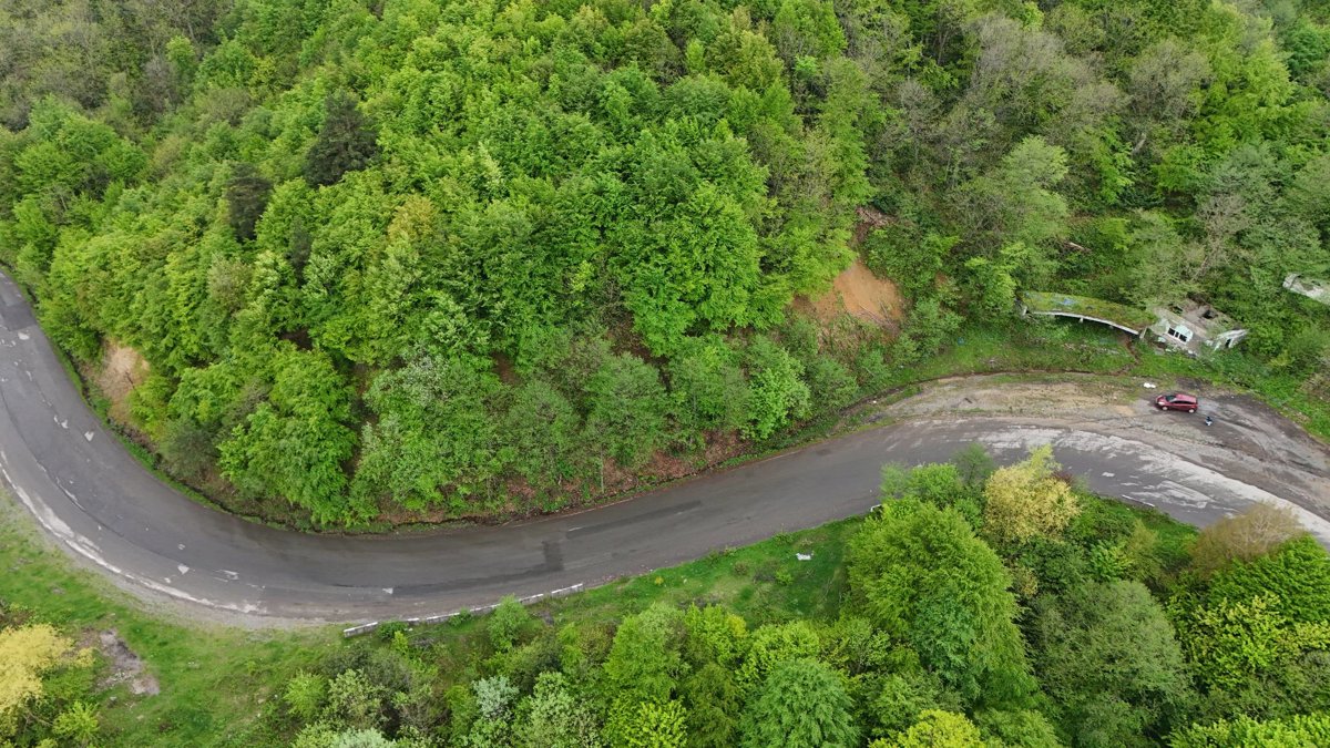Drone 3d model of ზესტაფონის გვირაბები გადაზიდვა Aerial drone 3d model in გვირსბი, Shida Kartli, GE