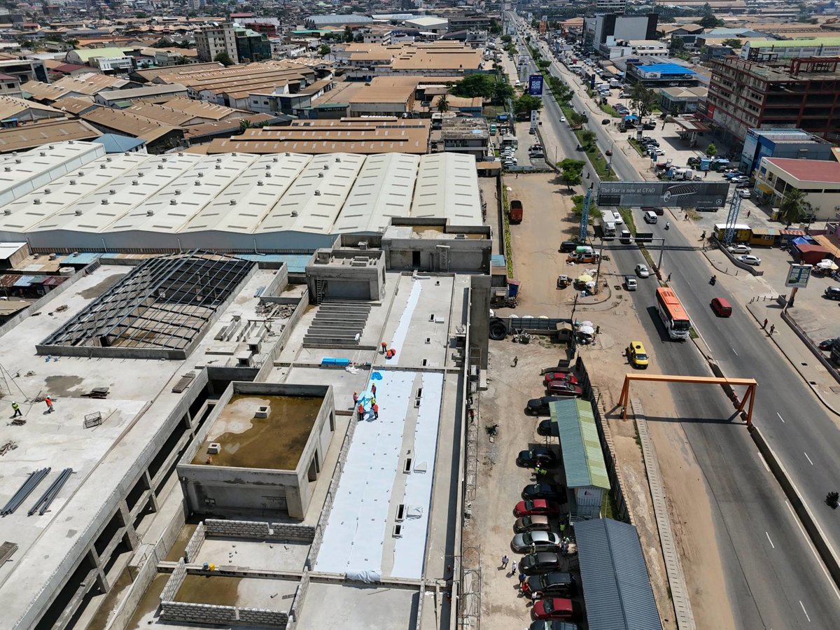 Drone 3d model of Wilbec collections Volkswagen UML Authorized Importer Showroom in Okaikoi South Aerial drone 3d model in Accra, Greater Accra Region, GH