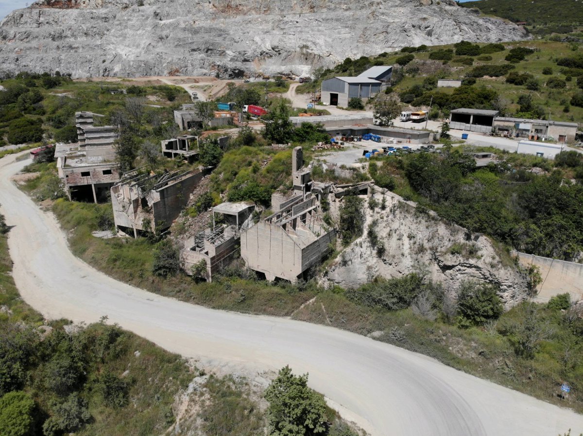 Drone 3d model of konstantiapreveza Pyrotoubla in γηροκομειο 2 Aerial drone 3d model in , Region, GR