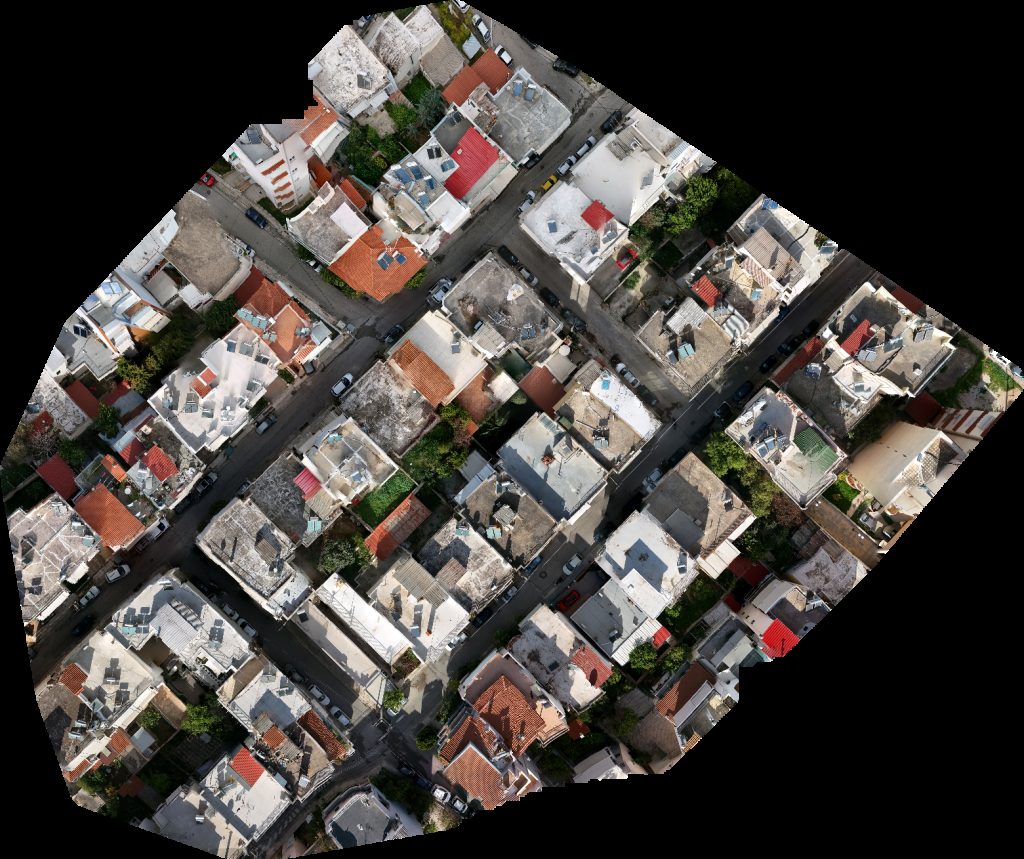 Drone map of ΠΕΠΟΝΗΣ ΓΕΩΡΓΙΟΣ ΝΑΝΟΣ ΙΩΑΝ ΝΙΚΟΛΑΟΣ NANOS TRANS Aerial drone map in Ilion, Region, GR