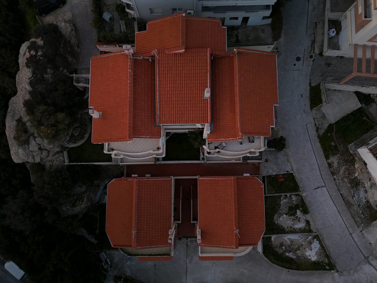 Drone 3d model of Bellevue Homes Gala House in bellevue homes Aerial drone 3d model in Kavala, Region, GR