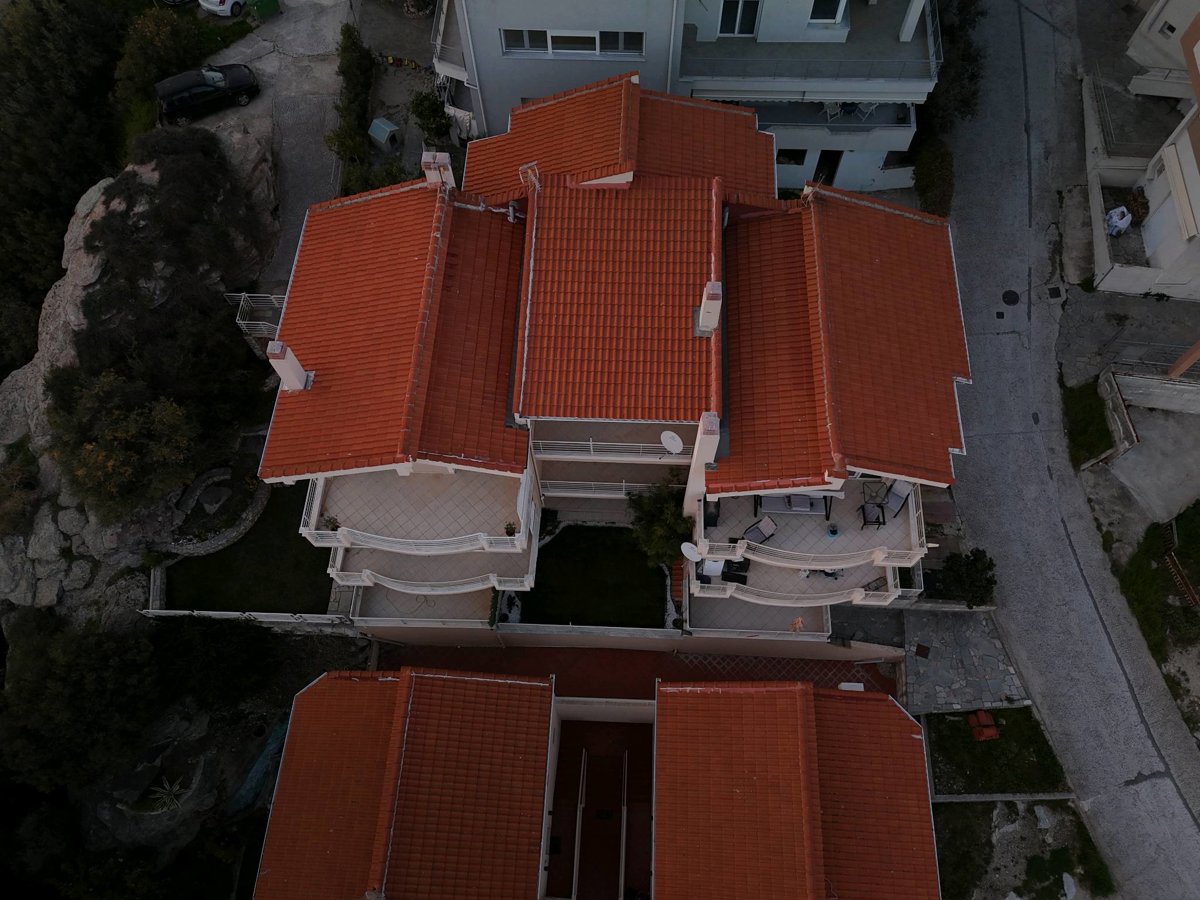 Drone 3d model of Bellevue Homes Gala House in bellevue homes Aerial drone 3d model in Kavala, Region, GR