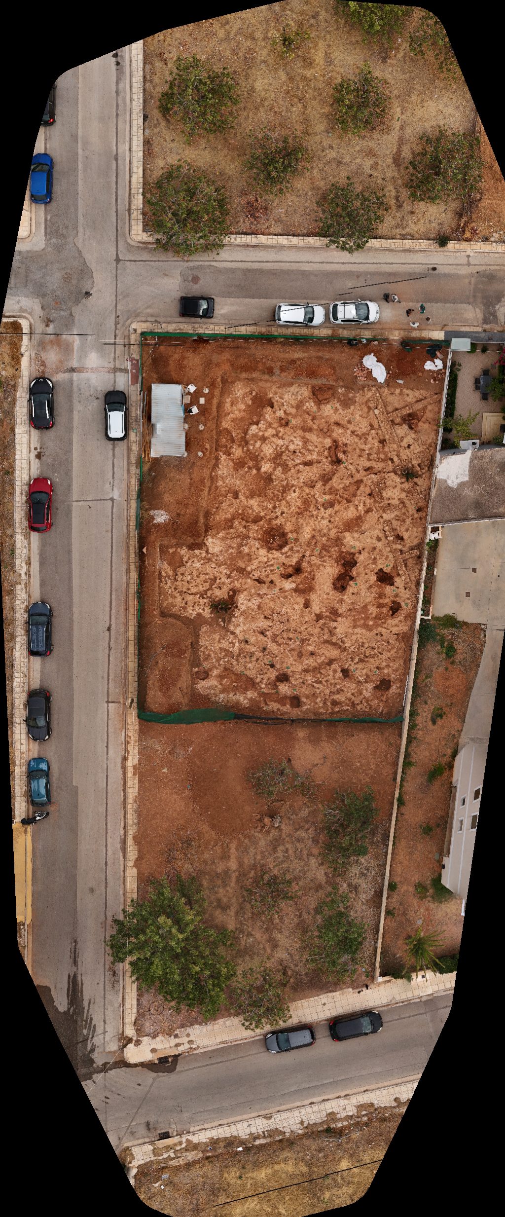 Drone map of ΛΙΟΣΑΤΟΣ ΑΝΑΚΥΚΛΩΣΗ PLAYHOUSE ATHENS Aerial drone map in Koropi, Region, GR