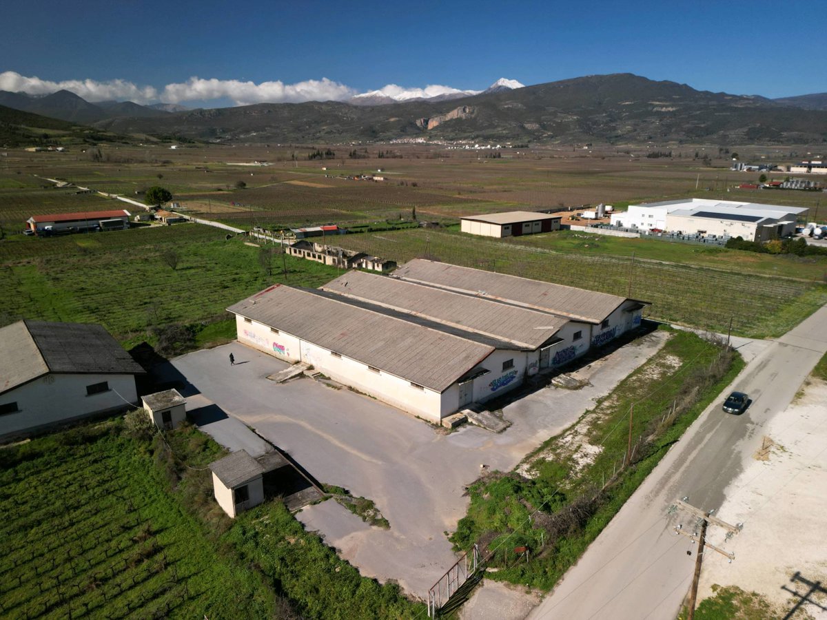 Drone 3d model of ΕΑΣ Νεμέας Nemeion Estate Aerial drone 3d model in Nemea, Region, GR