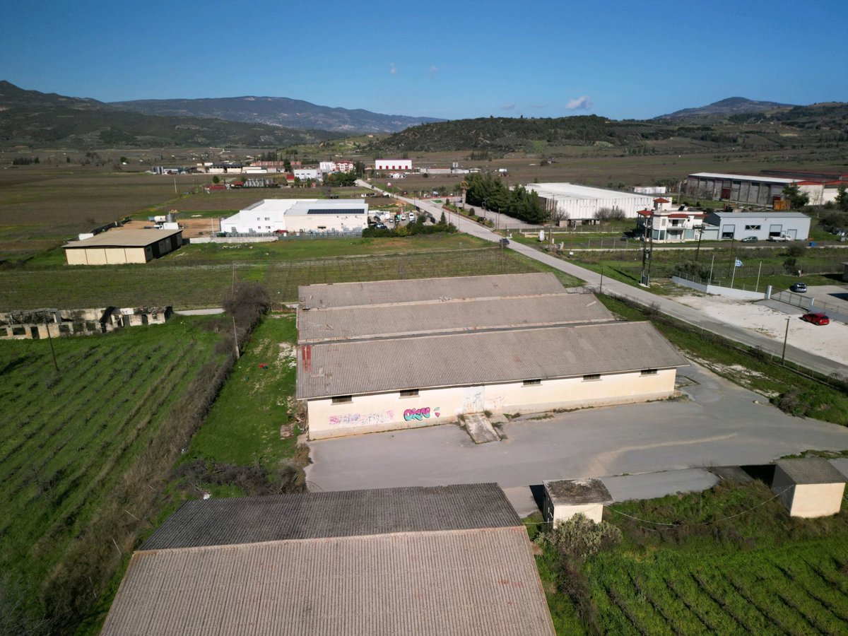 Drone 3d model of ΕΑΣ Νεμέας Nemeion Estate Aerial drone 3d model in Nemea, Region, GR