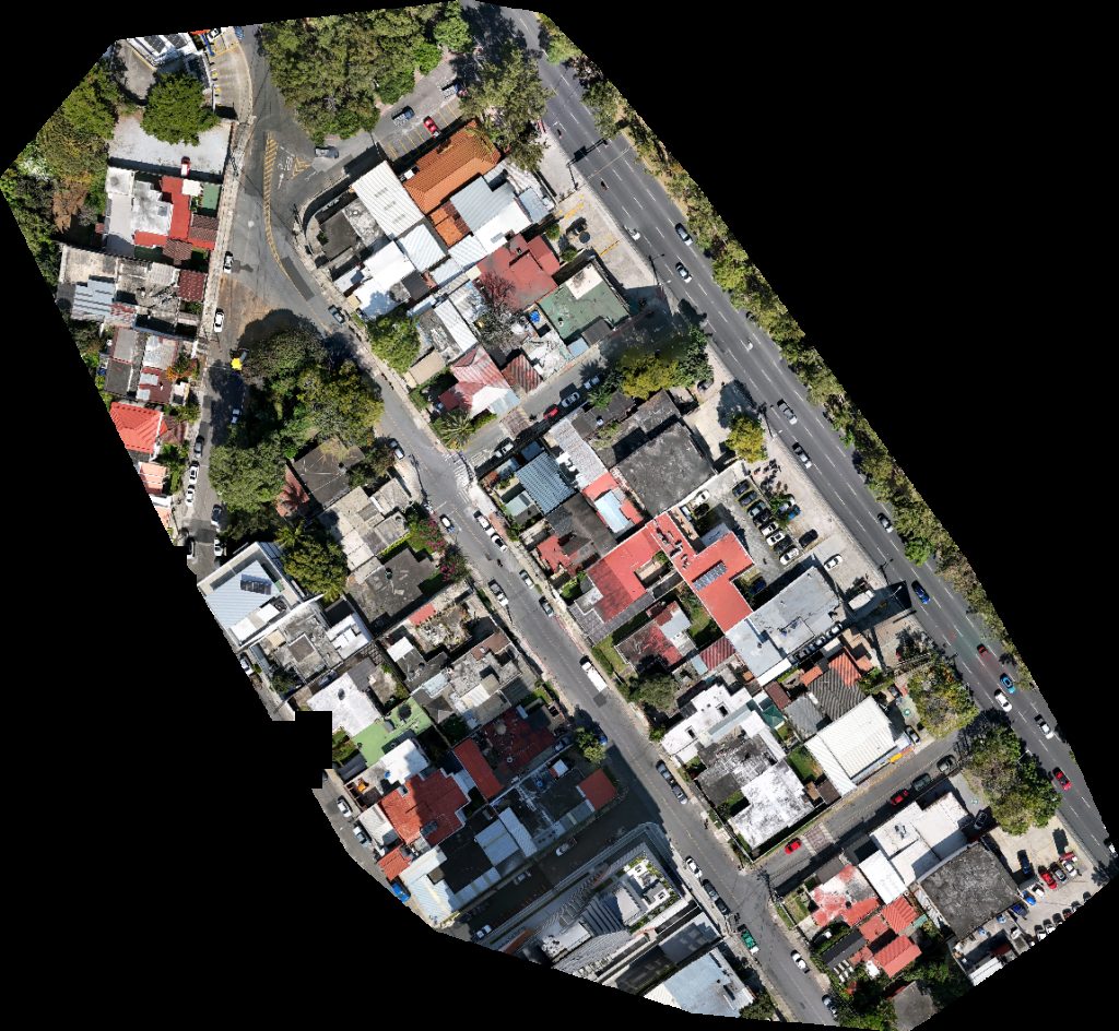 Drone map of Mystique Nails La casa del cabello in Zona 15 Aerial drone map in Ciudad de Guatemala, Guatemala, GT