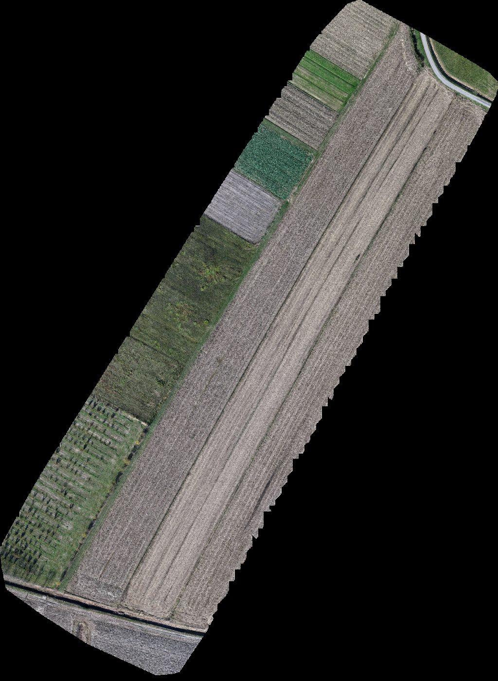 Drone map of Crucifix Studenac Market Aerial drone map in Okoli, Sisacko Moslavacka Zupanija, HR