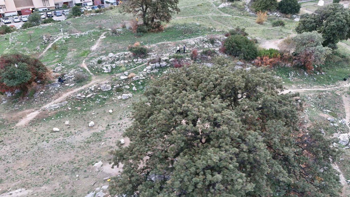 Drone 3d model of Park Odbojka na pijesku Aerial drone 3d model in Split, Splitsko Dalmatinska Zupanija, HR