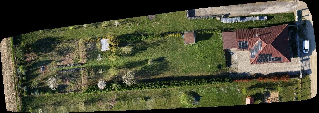 Drone map of Böczögő Bt Pfeiler in zsoli vendégház Aerial drone map in Alsópáhok, Region, HU