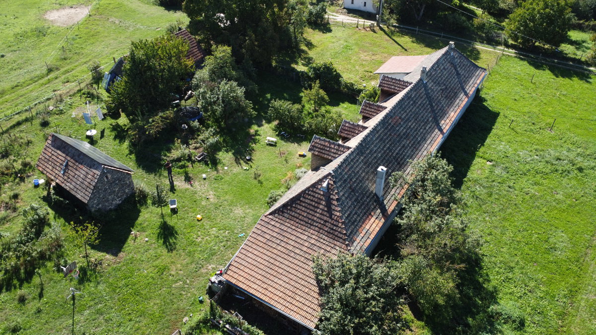 Drone 3d model of Hegyesdi elágazás in hegyesdi elágazás Aerial drone 3d model in Hegyesd, Region, HU