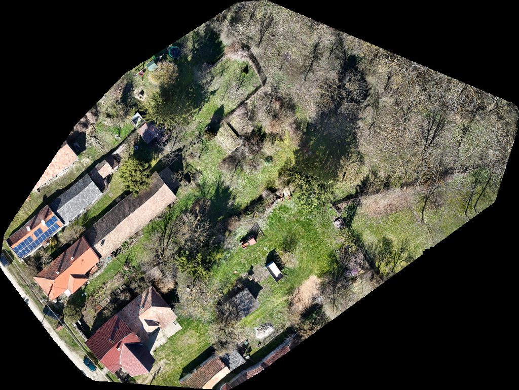 Drone map of Cserépkuckó Klinika Udvar in nálam alszol vendégház Aerial drone map in Taliándörögd, Region, HU
