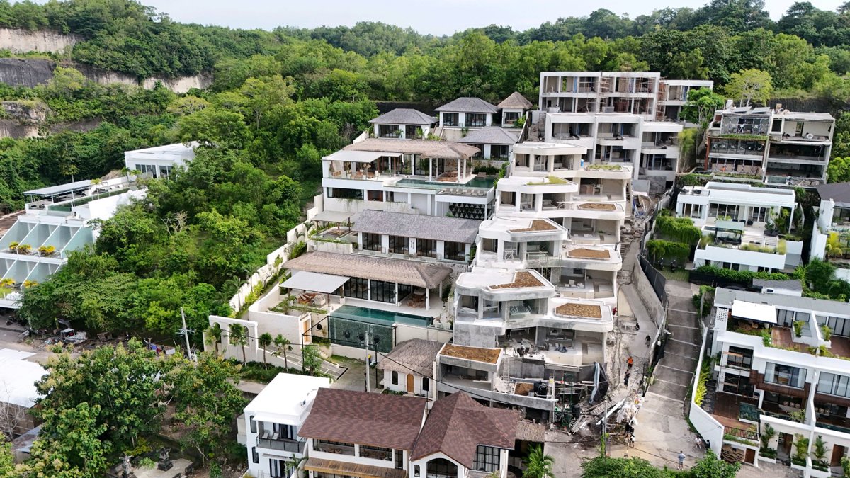 Drone 3d model of Villa Osun Vato in villa why not Aerial drone 3d model in Kabupaten Badung, Bali, ID