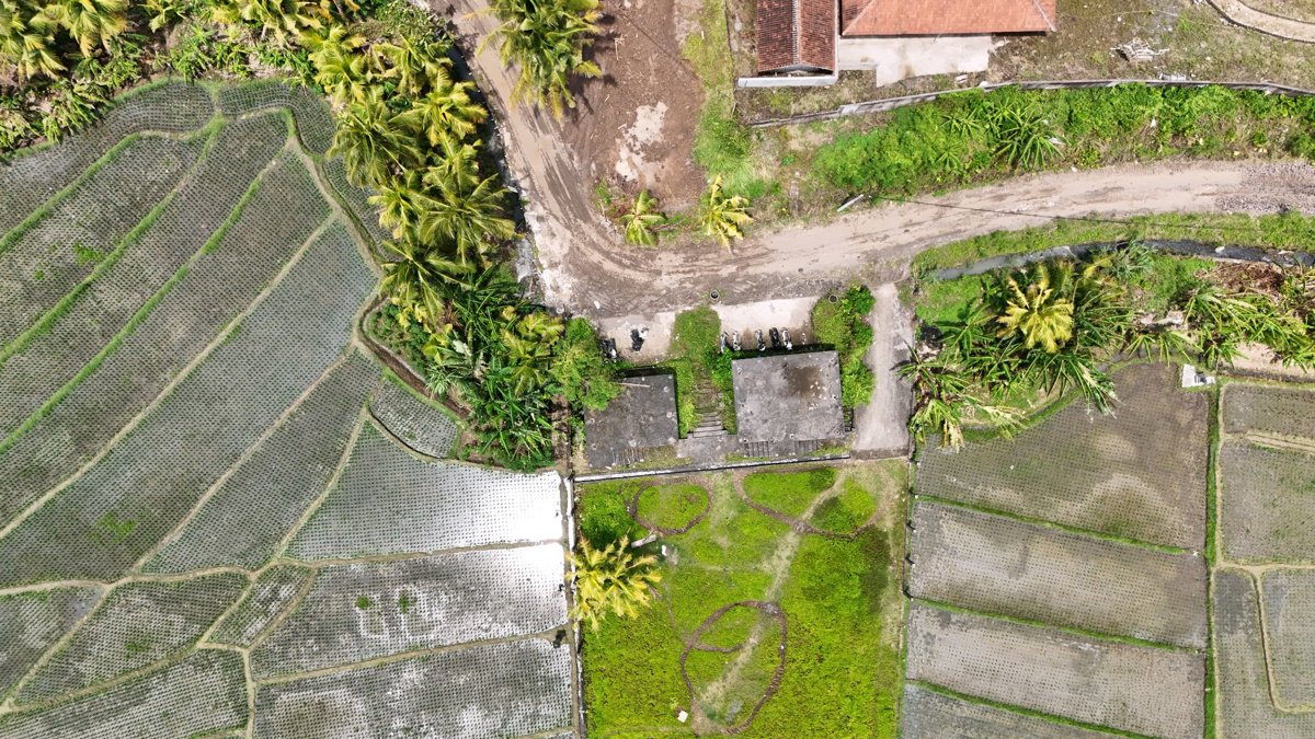 Drone 3d model of Hidden Beach Baba in most exotic Aerial drone 3d model in Tabanan Regency, Bali, ID