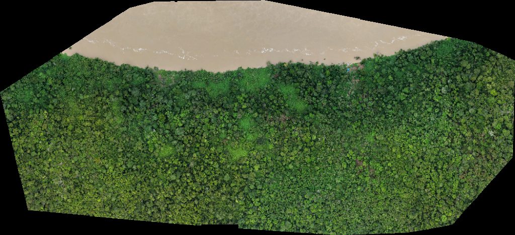 Drone map of Perumahan Guru SD Negeri 1 Montallat in montallat i Aerial drone map in North Barito Regency, Central Kalimantan, ID