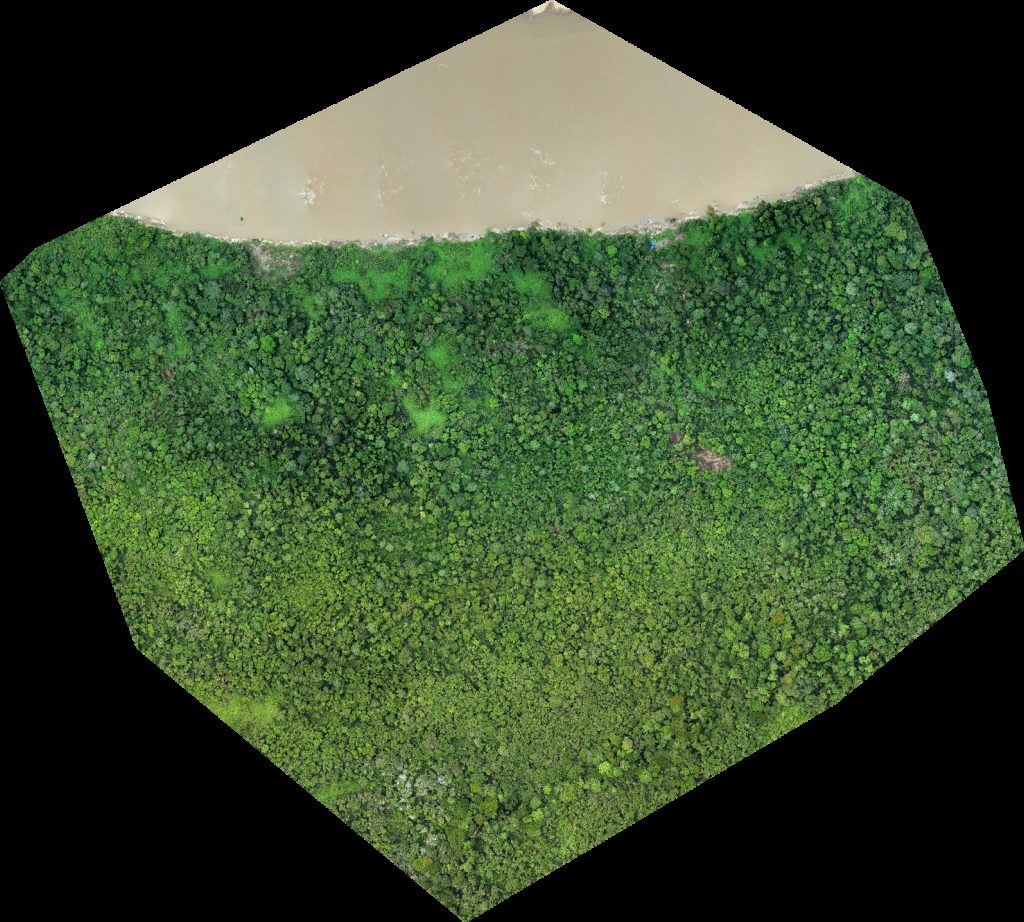 Drone map of Perumahan Guru SD Negeri 1 Montallat in montallat i Aerial drone map in North Barito Regency, Central Kalimantan, ID